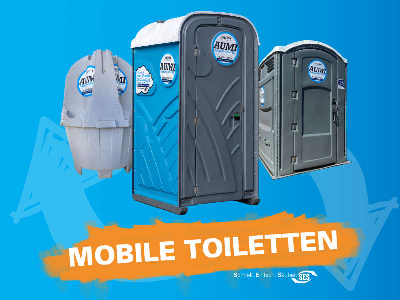 Mobile Toiletten AUMI Miet-WC - Mobile Toiletten