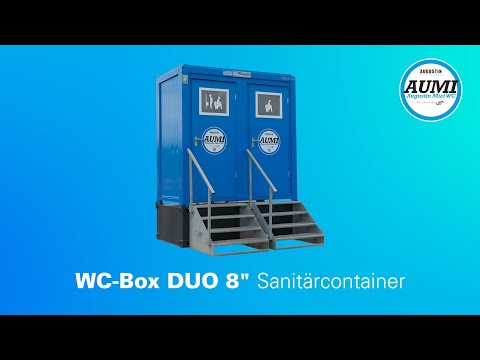 Sanitärcontainer | WC-Box Duo 8" (Angebotsanfrage)